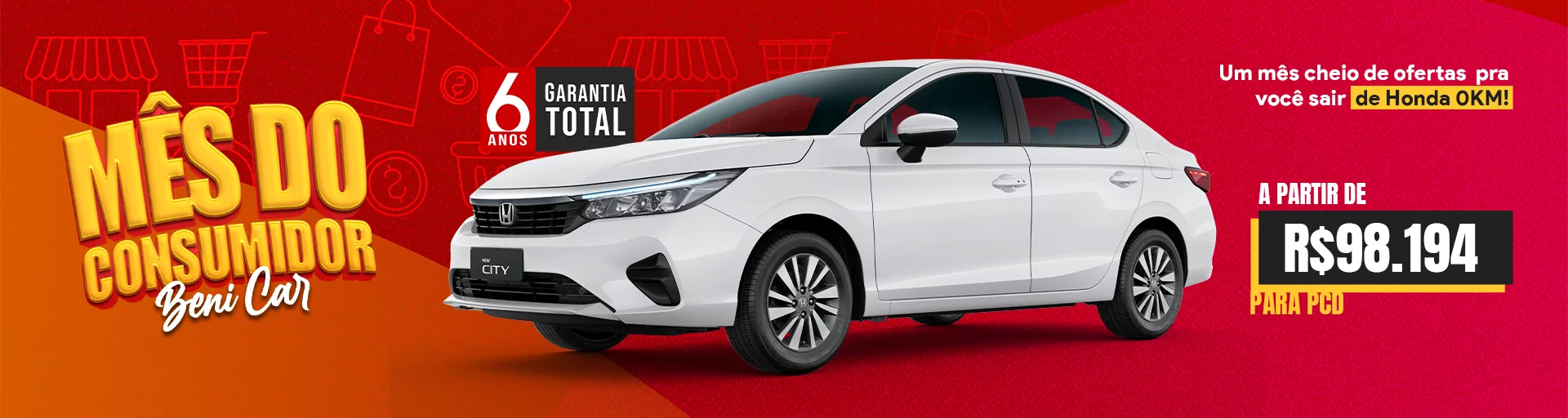 Honda Beni Car - City PCD