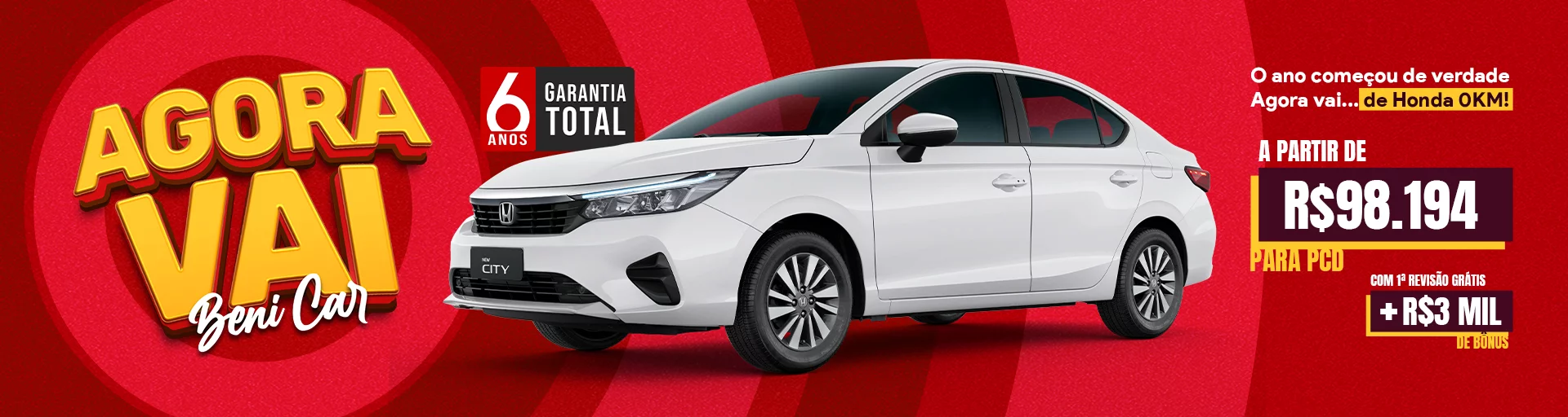 Honda Beni Car - City PCD